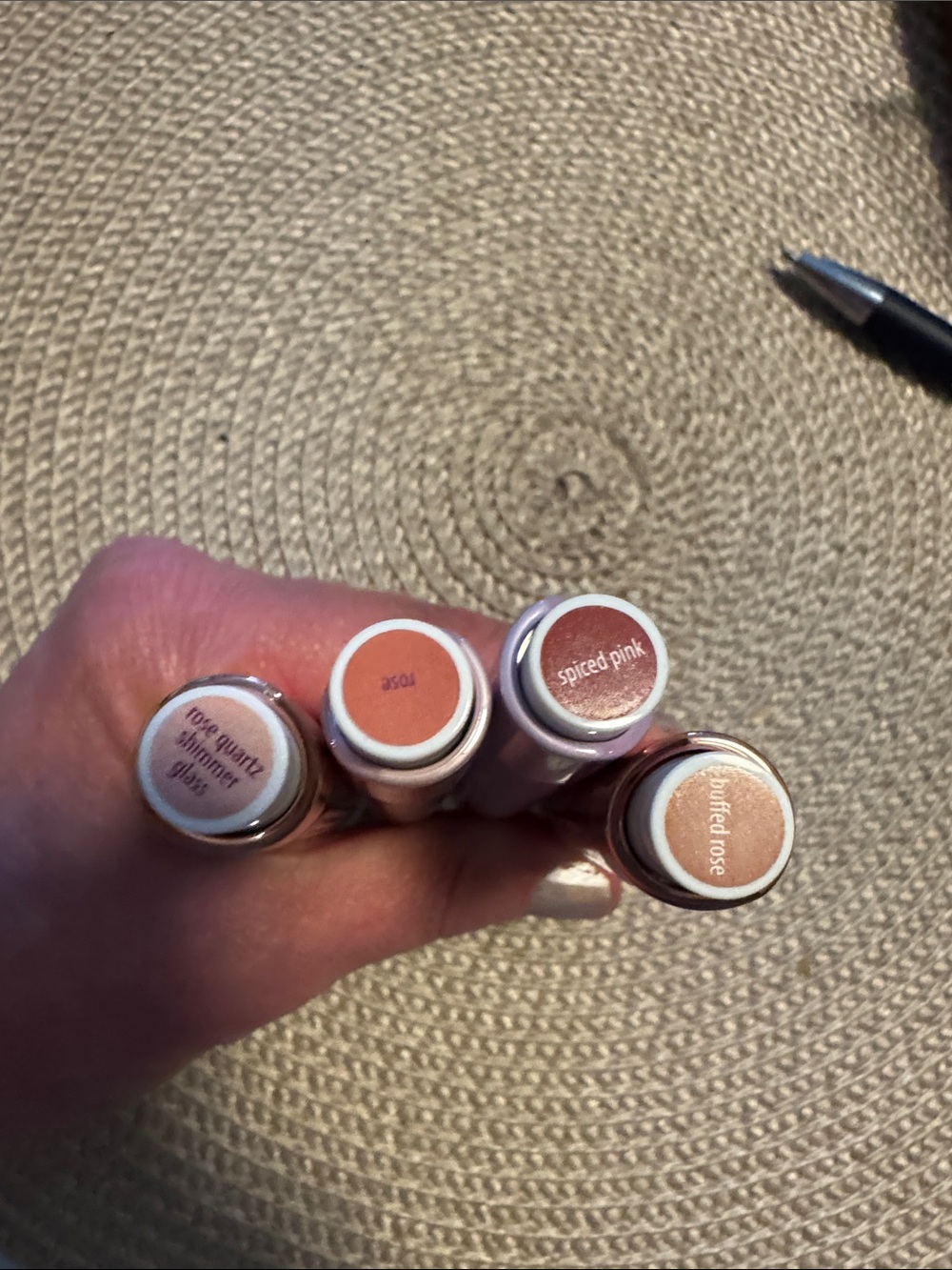 Neutral Pink Matte Lipstick Set — Spiced Pink & Soft Rose Shades 22$each